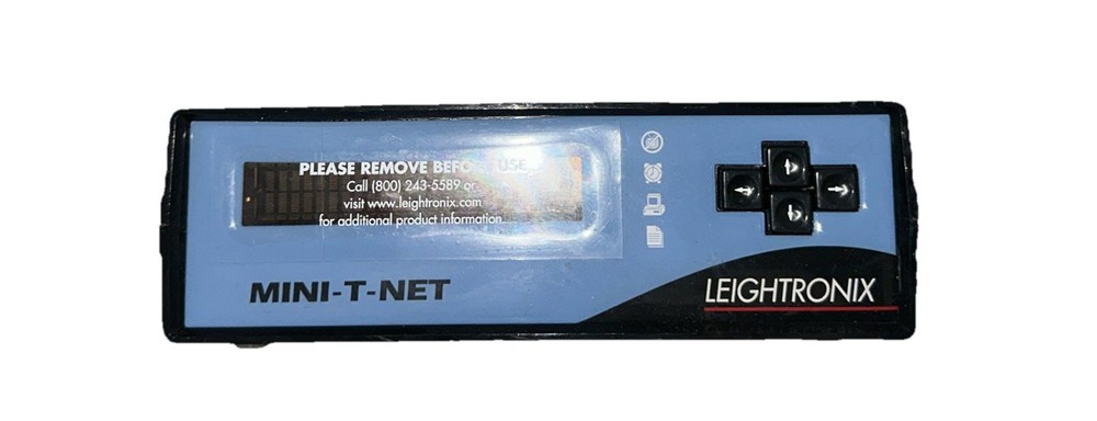 Leightronix MINI-T-NET UNTESTED AS IS No Adapter