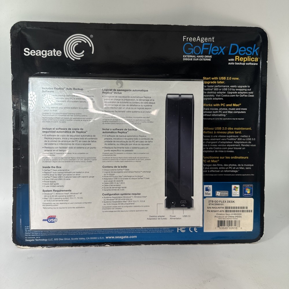 seagate goflex desk External Hard Drive