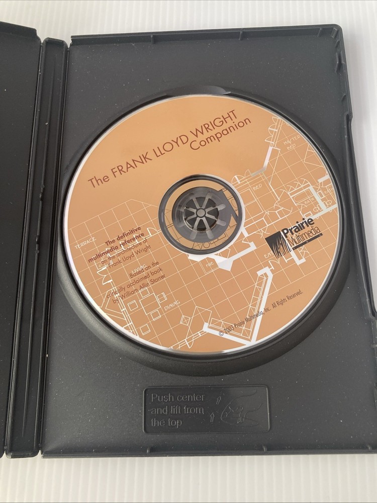 The Frank Lloyd Wright Companion (PC Windows & Mac CD-ROM)