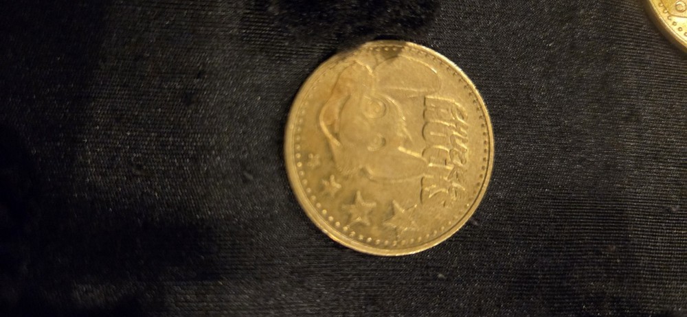 Chuck E Cheese's Arcade Tokens, Various Years, Including 2014 (Name Change Pair)