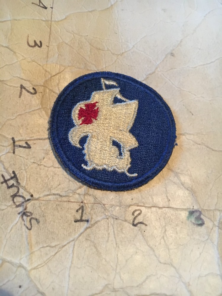 WW2 to Korea era US Army Caribbean Defense Command c/e no glow Patch 4/24/25