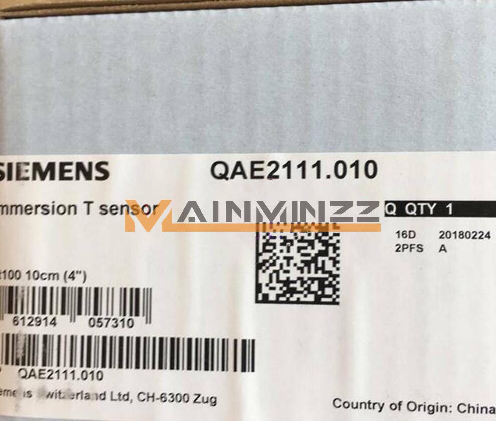 ONE New SIEMENS QAE2111.010 Immersion Temperature Sensor