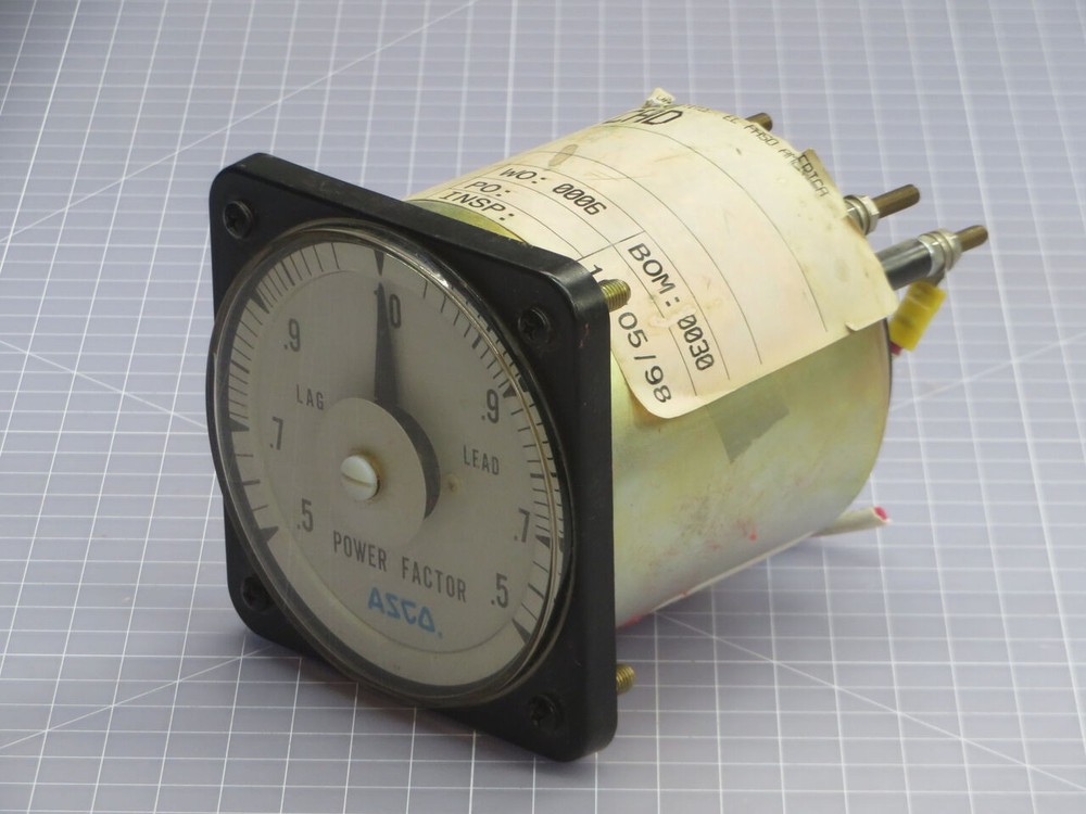 YOKOGAWA 103402FCAD7JGB POWER FACTOR METER T245513