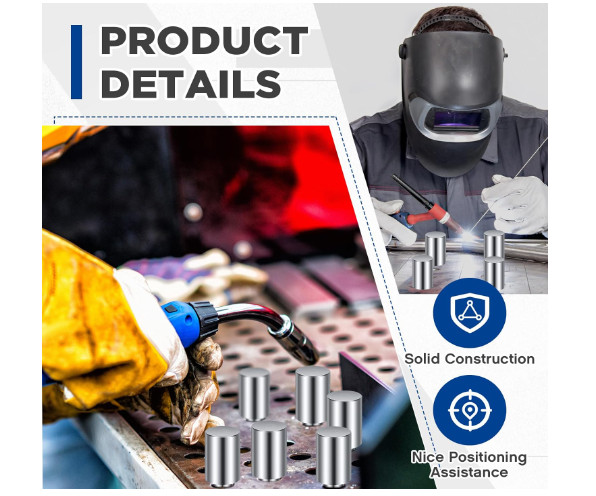 Welding Table Fixture Pins Stop Alignment Square Quick Setup Fixturing Kit Weldi