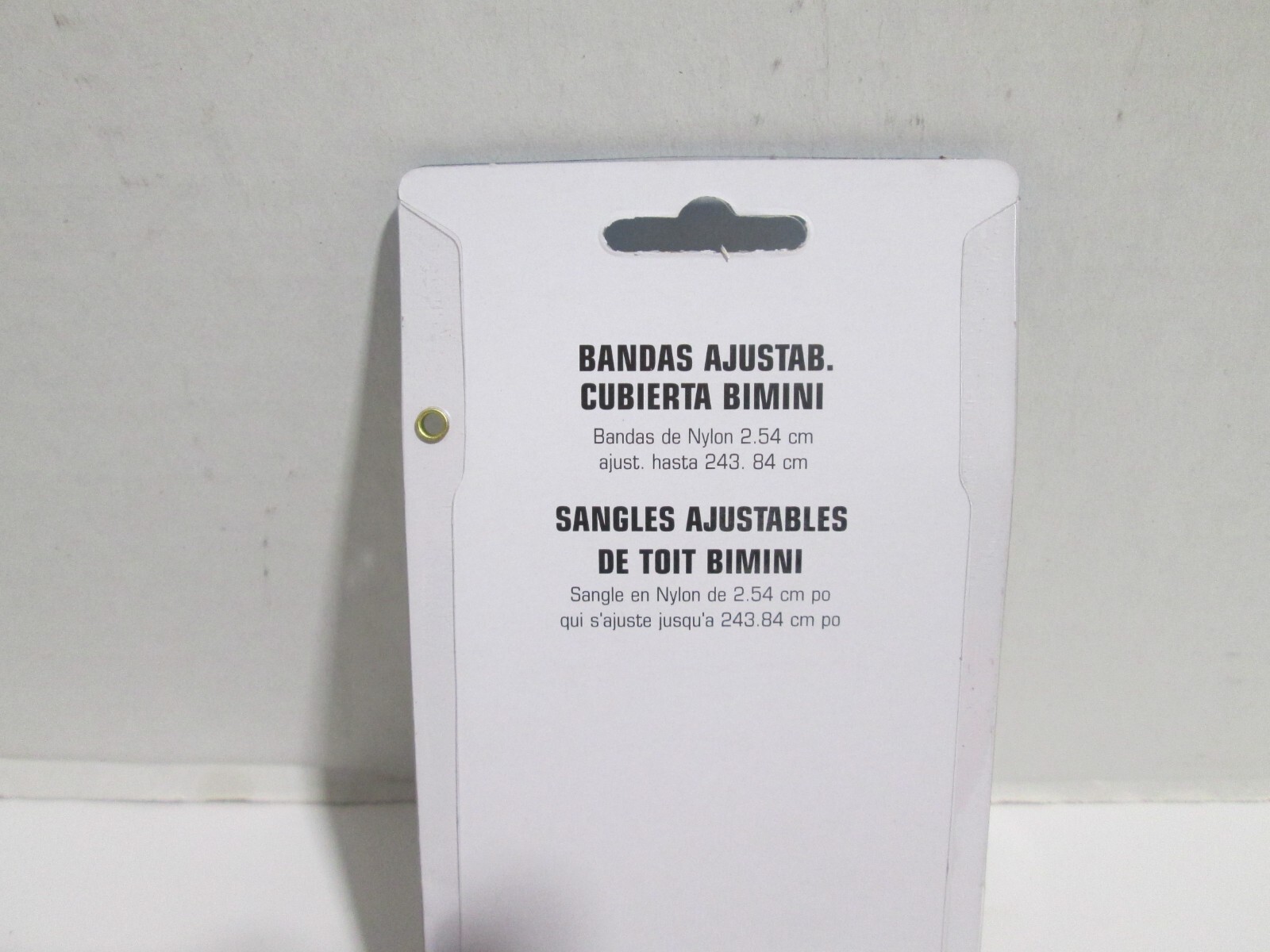 SEACHOICE 78811 ADJUSTABLE TO 96" BLACK BIMINI TOP STRAPS PAIR BOAT HARDWARE NEW