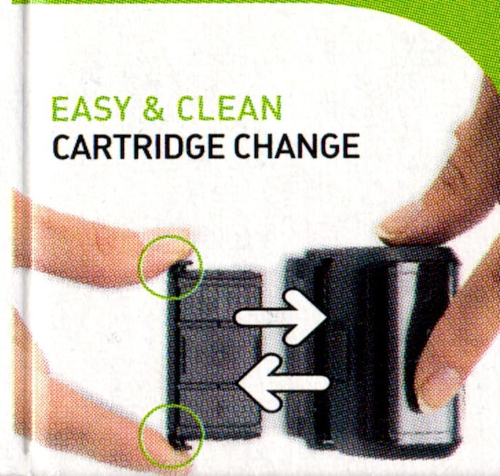 AMERICAN FLAG on the IDEAL 4911 Self-inking Stamp with BLACK iNK