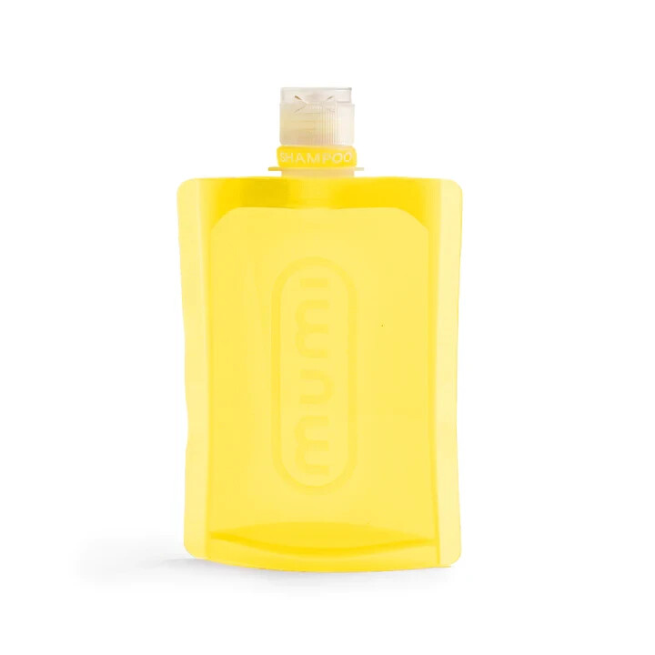Mumi Refillable Travel Bottles - Yellow