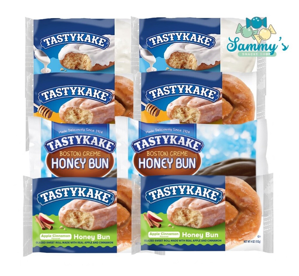 Tastykake Honey Buns 8 Assorted