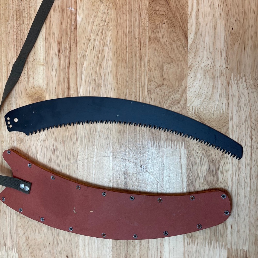 Used Klein 5507 Pruning Tool Sheath & Pruning Saw Blade