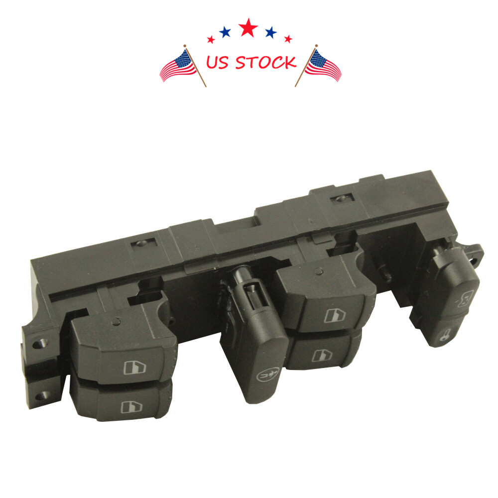 Front Left Master Power Window Control Switch For Volkswagen Passat Jetta Golf