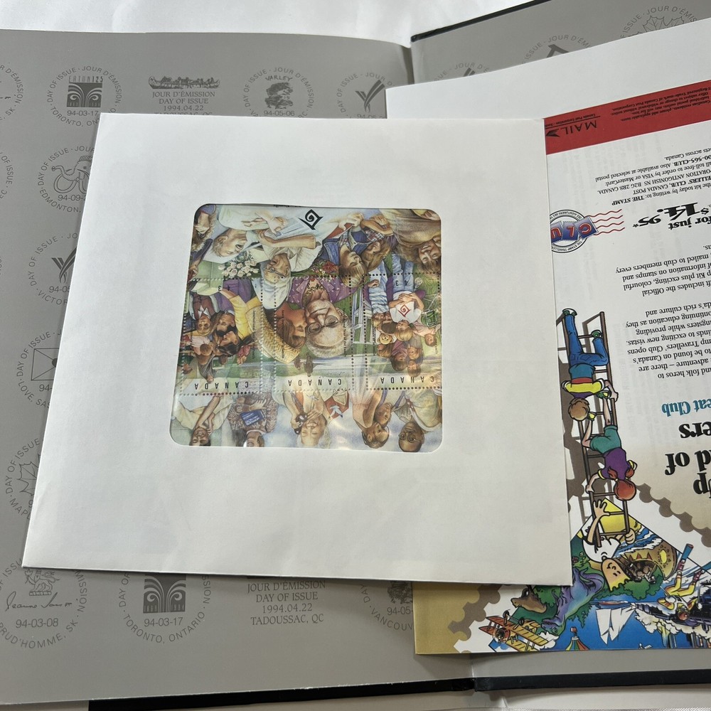 1994 Canada Post Yearbook Annual Official Stamp Issues - COMPLETE & MNH Set