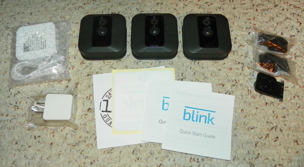 Simplisafe SSCS1-R 18 PC Kit, Blink XT, TP Link Smart Plug, Echo Dot & Ring