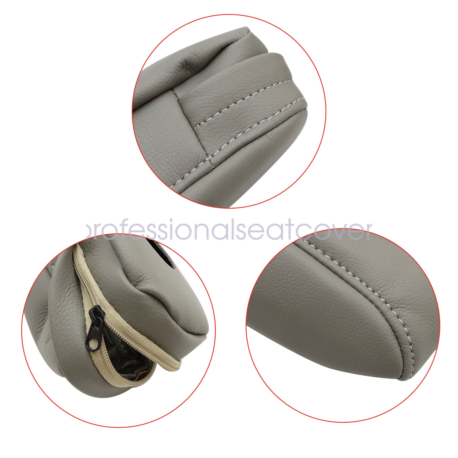 For Toyota Sequoia 2001 2002 2003 2004 2005 2006 2007 Seat Armrest Cover Gray