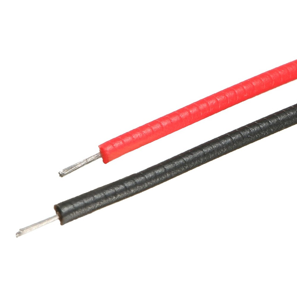5Pcs 5mm Pre-Wired Diffused LED Diodes Light 20mA DC 3-6V Yellow Light