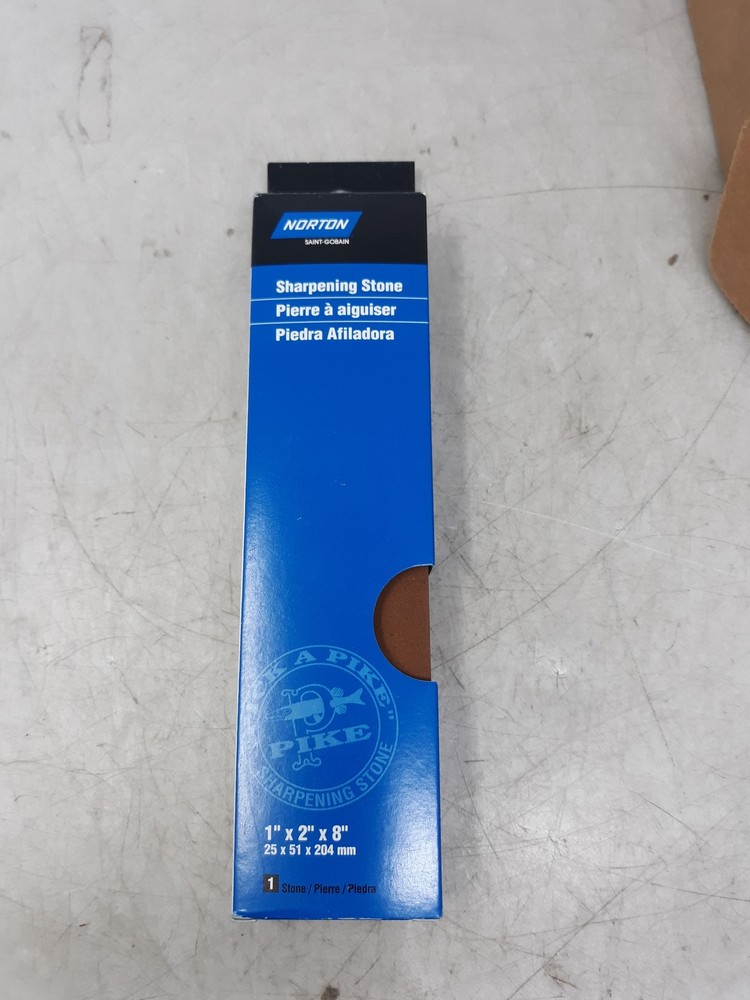 Norton Pike Sharpening Stone 1" x 2" x 8"