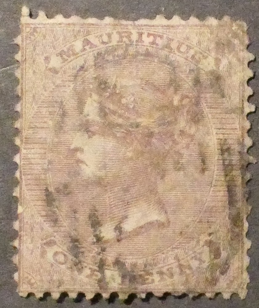 Mauritius Scott # 24, Used