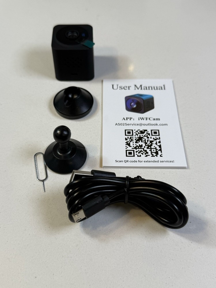 New Security Camera,Motion Detection/Smart Alerts, Black And Small Camera