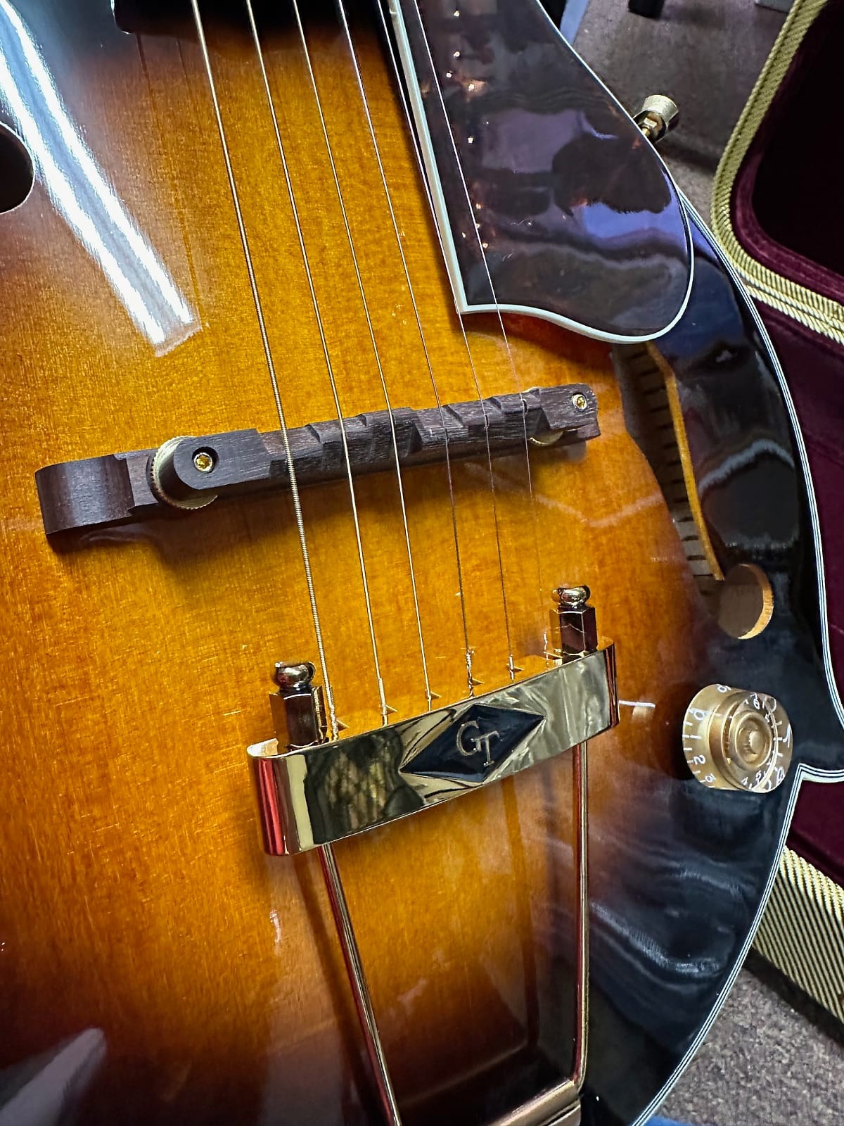 Gold Tone F-6+ F-style 6 String Electric Mandolin Guitar Mando-Guitar New W/Case