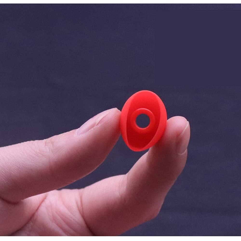Learsoon PB3.0 Replacement Silicone Ear Tips PB2.0 Earbuds large, Red