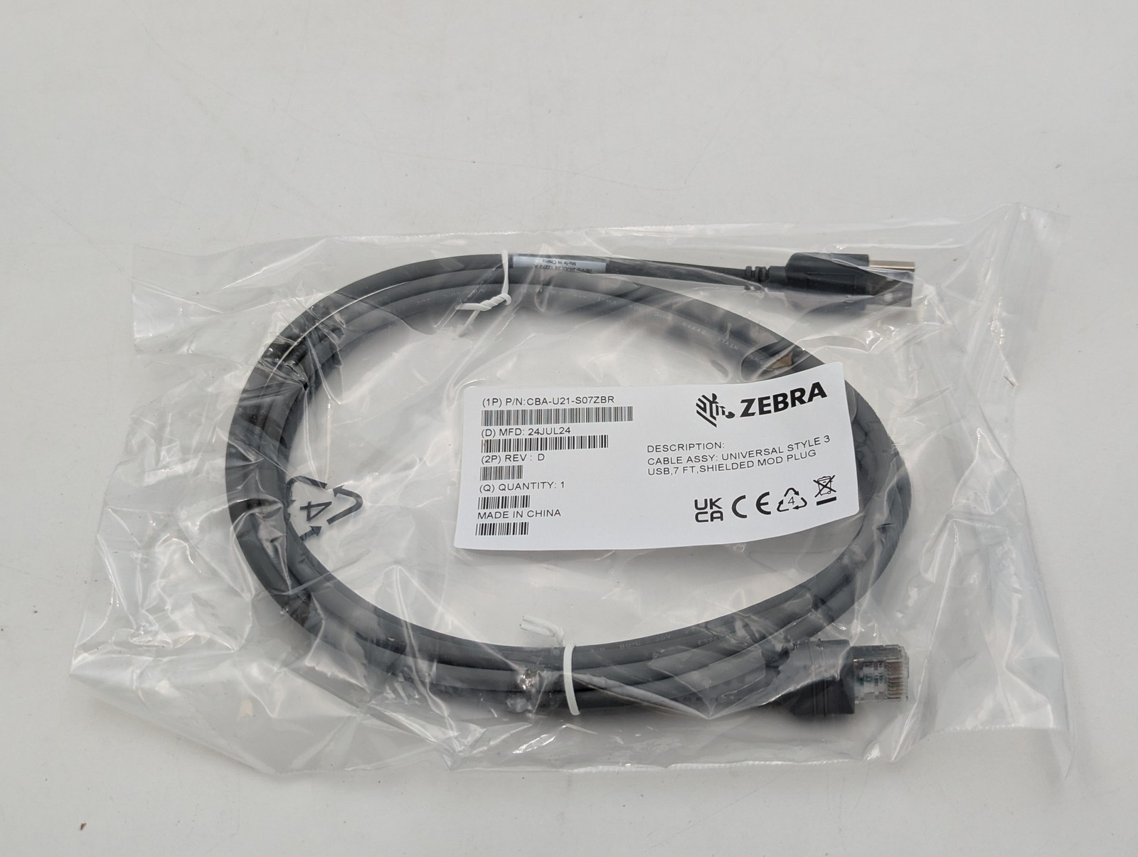 Zebra DS2278 Cordless Handheld Scanner Kit w/ Cradle & USB (DS2278-SR7U2100PRC)