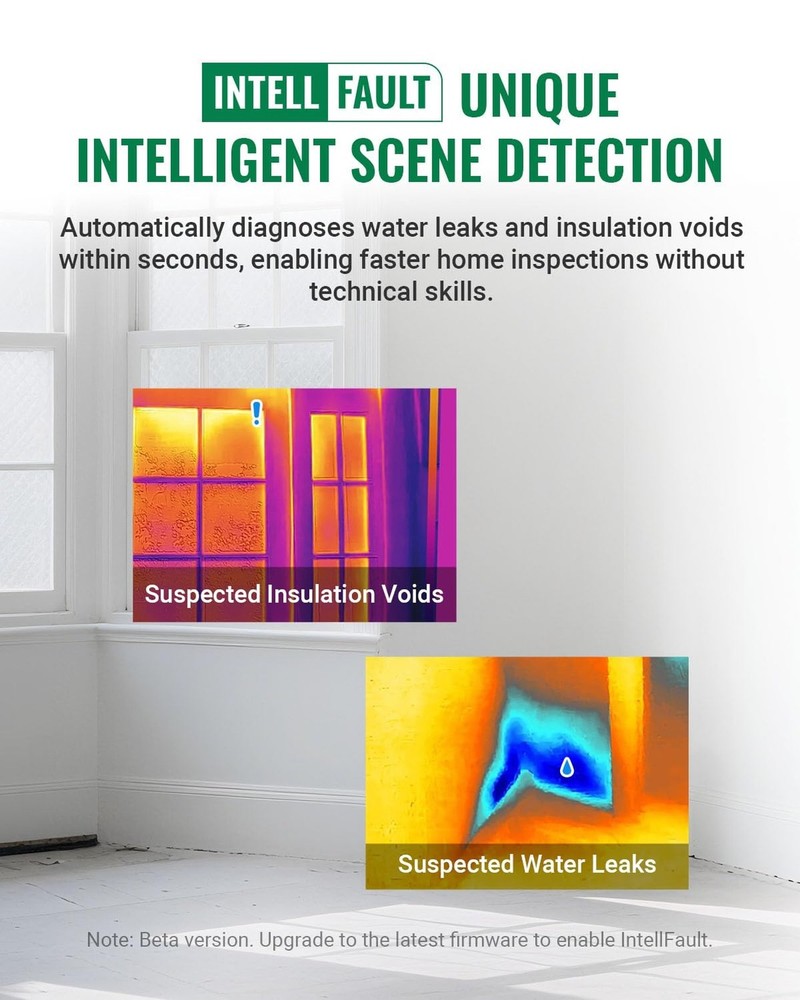 HP96 Thermal Imaging Camera,3.5" Touch Screen Thermal Camera with Visual Came...