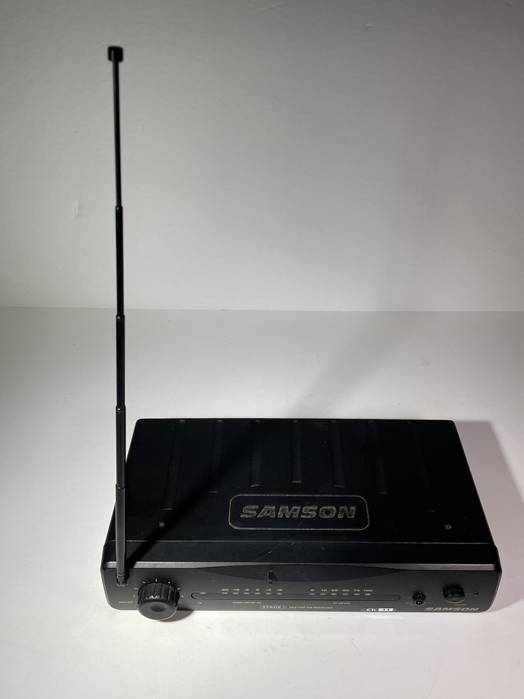 Samson VHF FM Receiver ONLY Stage 5 Model SR5 no cords