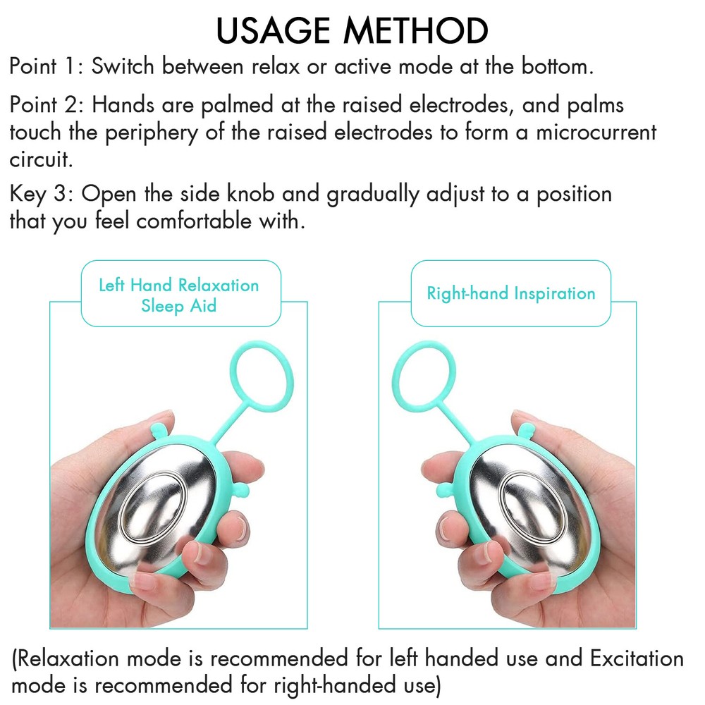 Sleep Device, Compact Sleep Device, Handheld Relaxation Device,Improved Sleeping