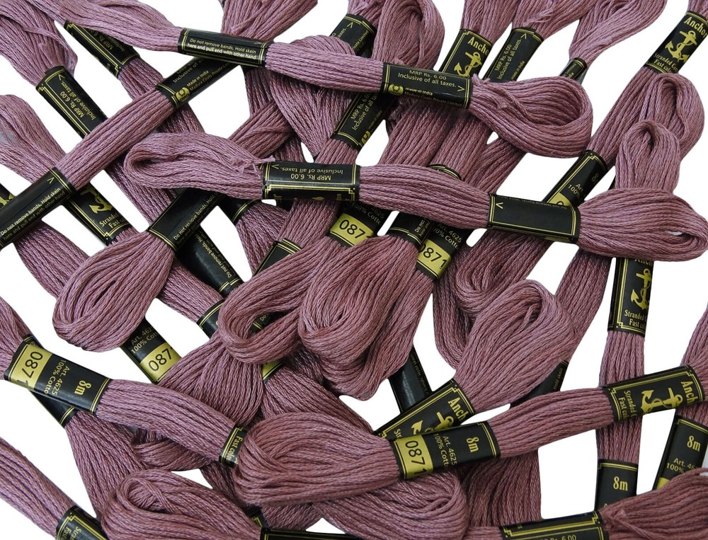 Anchor Stranded Cotton Threads Cross Stitch Sewing Hand Embroidery Thread Floss