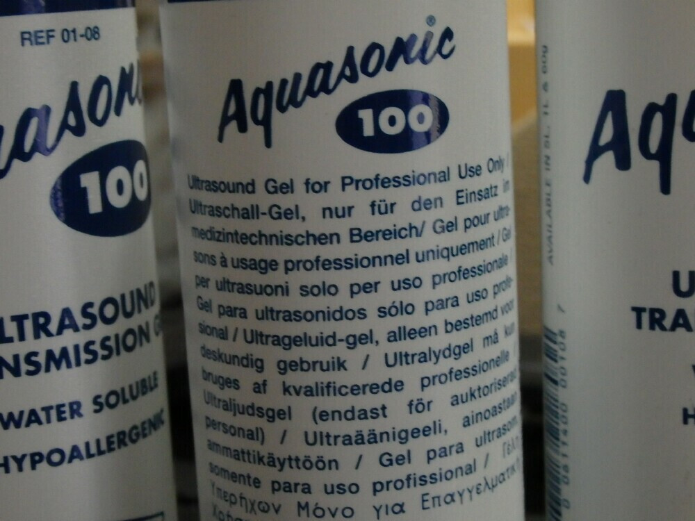 Aquasonic 100 Ultrasound Transmission Gel Parker Lab 8.5 oz Tube (4 Pack)