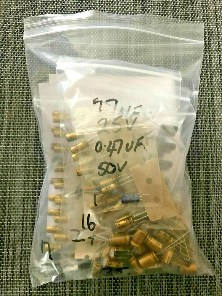 AKAI AS-980 Capacitor Replacement Kit Capacitors