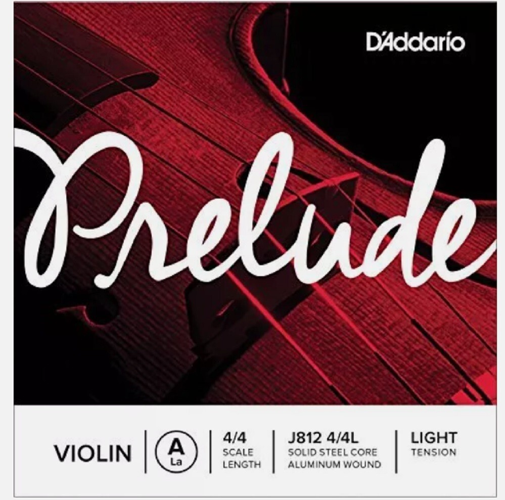 Prelude Violin Single A String, 4/4 Scale Light Tension