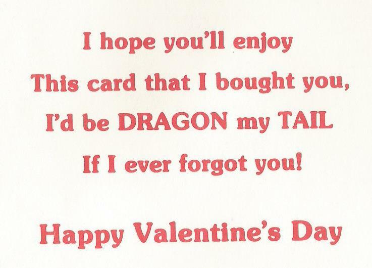 FOR A FINE BOY ON VALENTINE'S DAY (V)