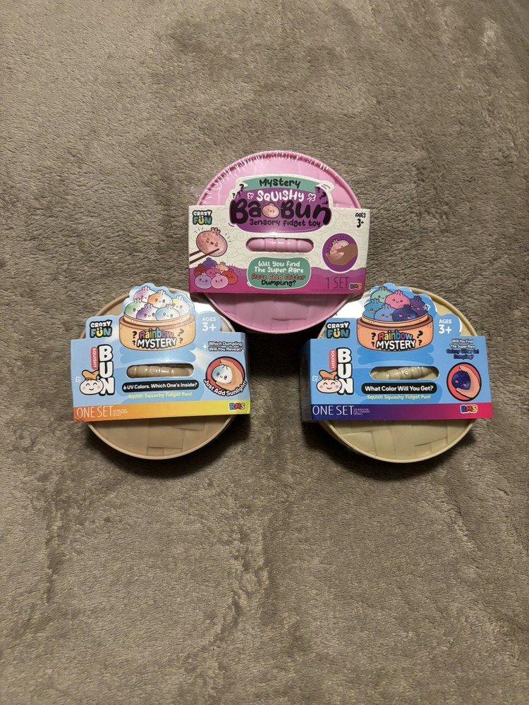 Squishy Bun Rainbow Mystery NEW Dumpling Five Below Sealed Choose Your Dumpling!