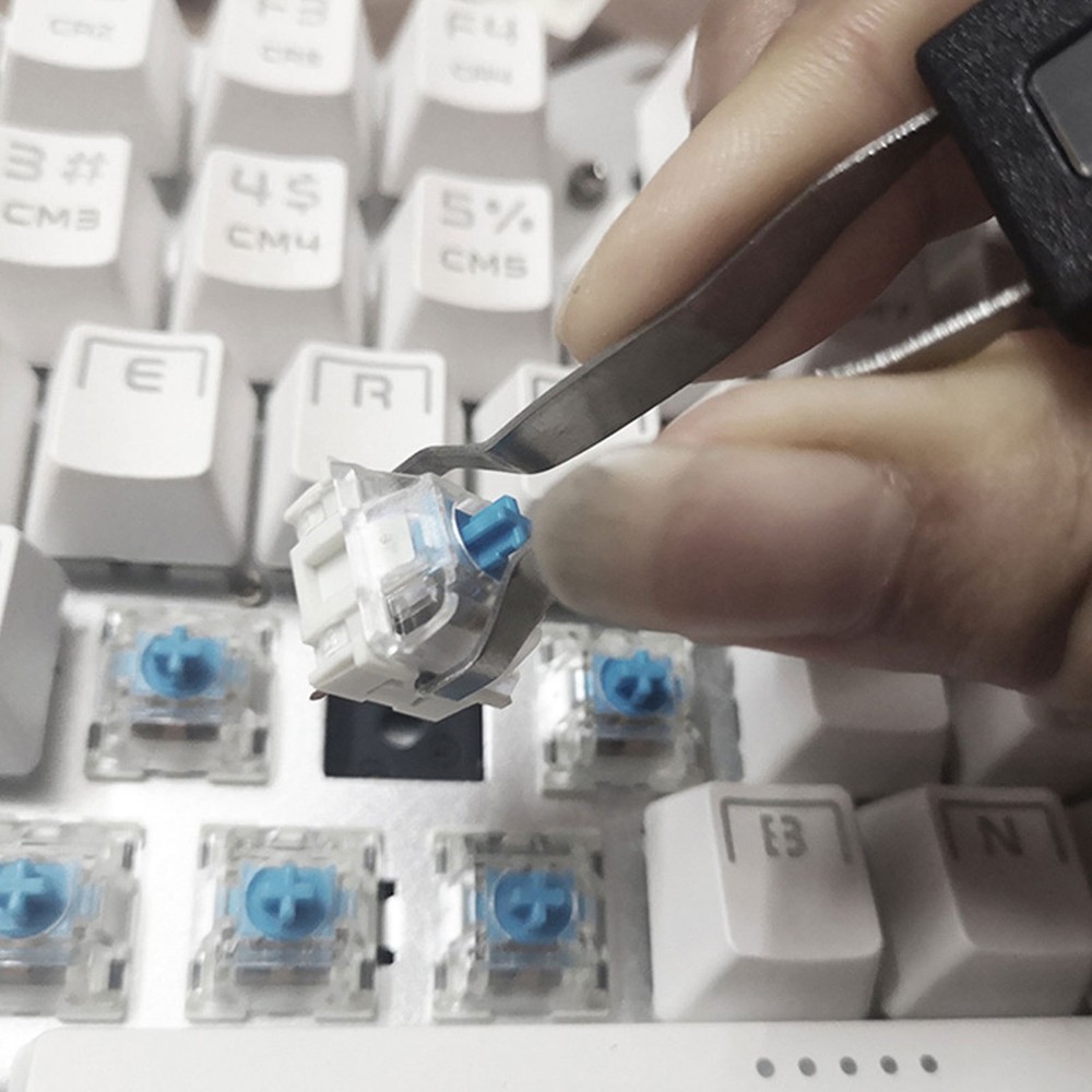 Key& Switch Puller for Mechanical Keyboards - Key Cap Remover Tool Cleaning