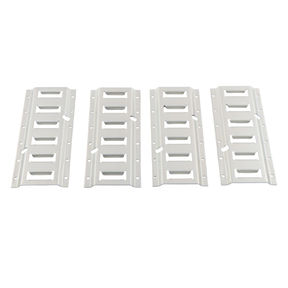 Labwork E Track Tie Down Rail Kit 4×1' E Track Rails For Trucks Trailers Vans