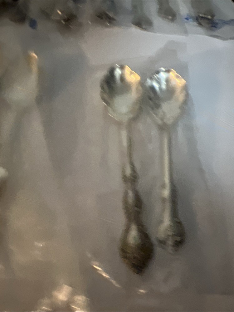 INTERNATIONAL DEEP SILVER PLATE FLATWARE "ORLEANS" 50 SERVING PIECES New