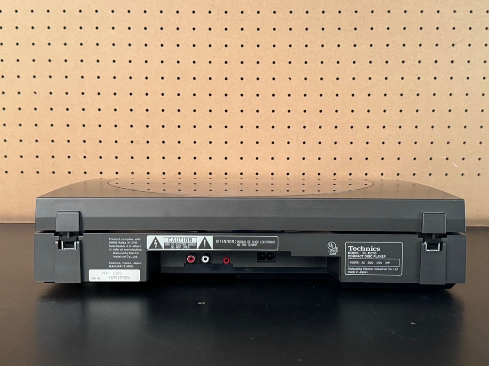 Technics SL-PC10 Multi Compact Disc Player 5 Disc Changer Tested Good