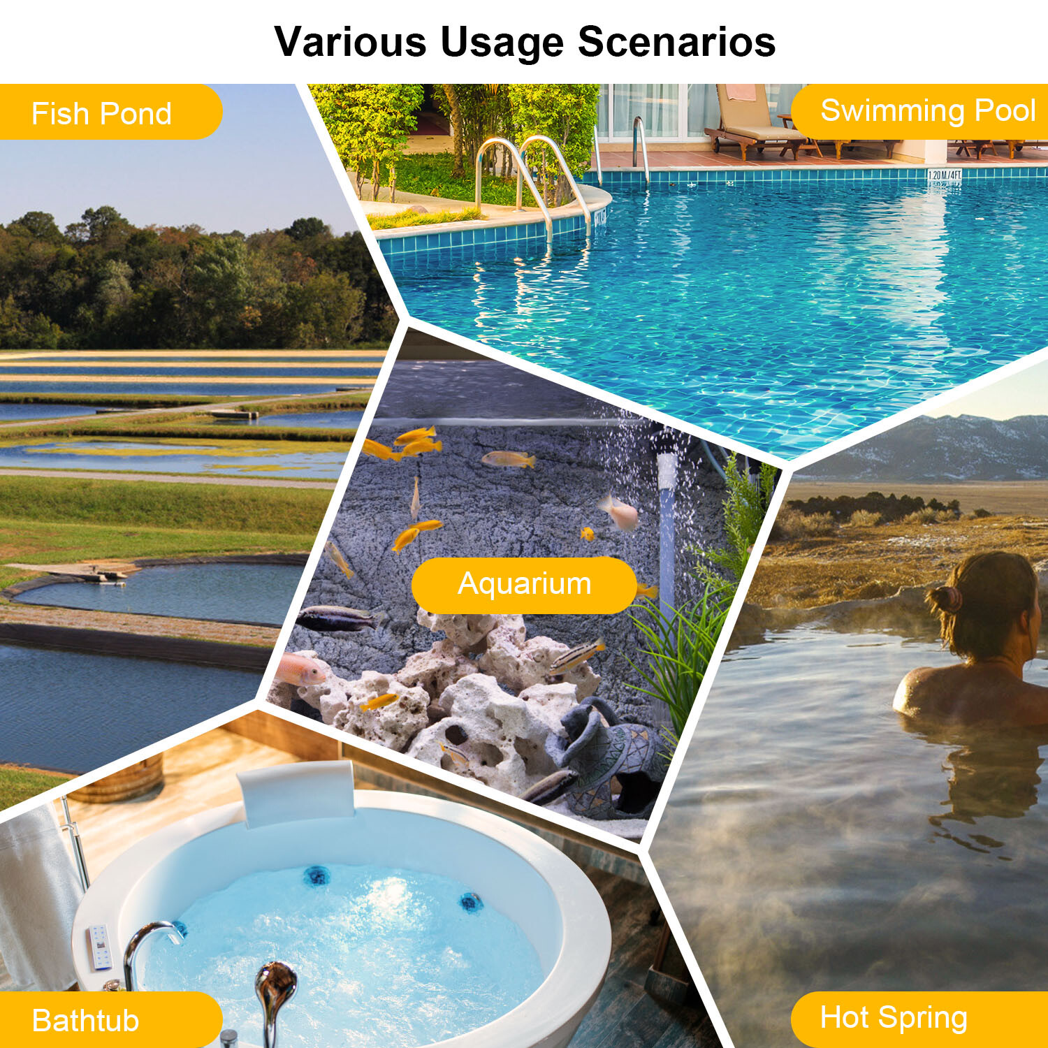 Floating Spas Thermometers Wireless Remote Swimming Pool Water Temperature Test