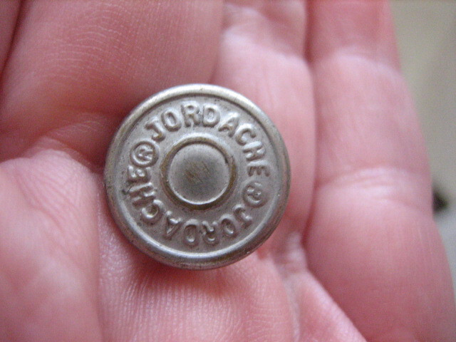 Vintage JORDACHE Rivet Riveted Stud Shank Work Clothes Button - V43