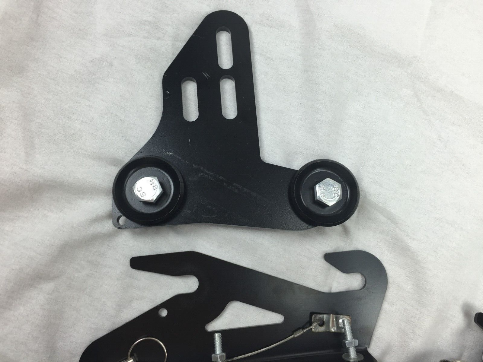 All Out Fab Quick release Front Bumper Wind Splitter Brackets 92-00 Civic EG DC2