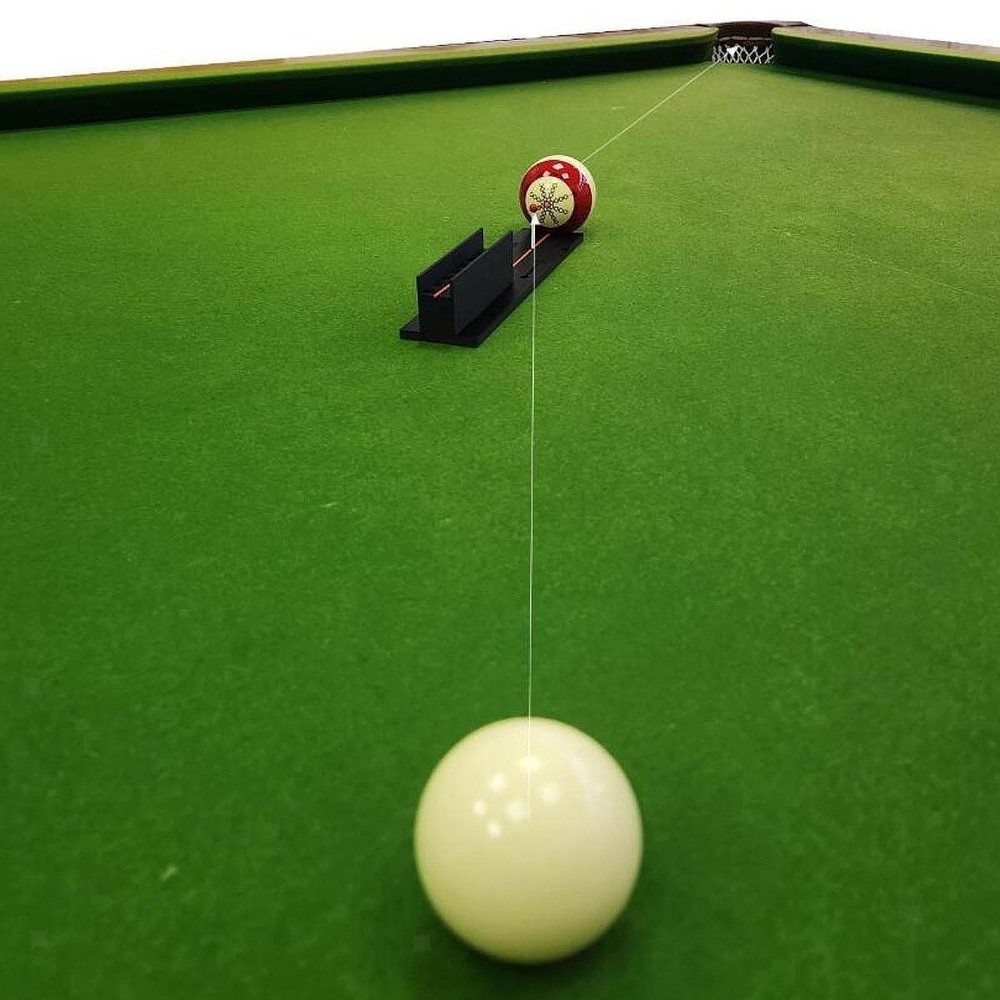 Billiard Stroke Exerciser Accessory Aiming Practice Pool Training Device