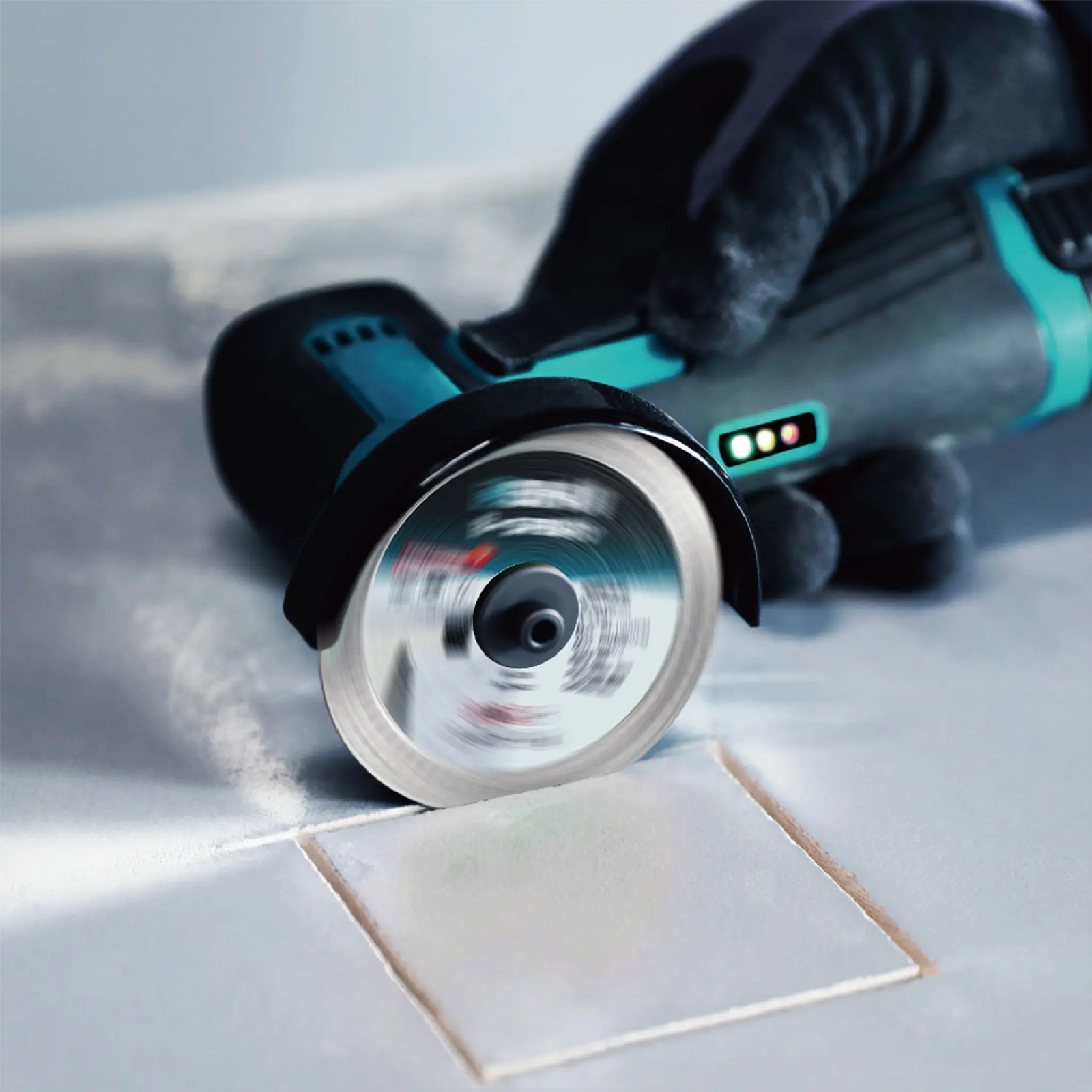 BIHUI Mini Cordless Angle Grinder, 3" - AGMN3M