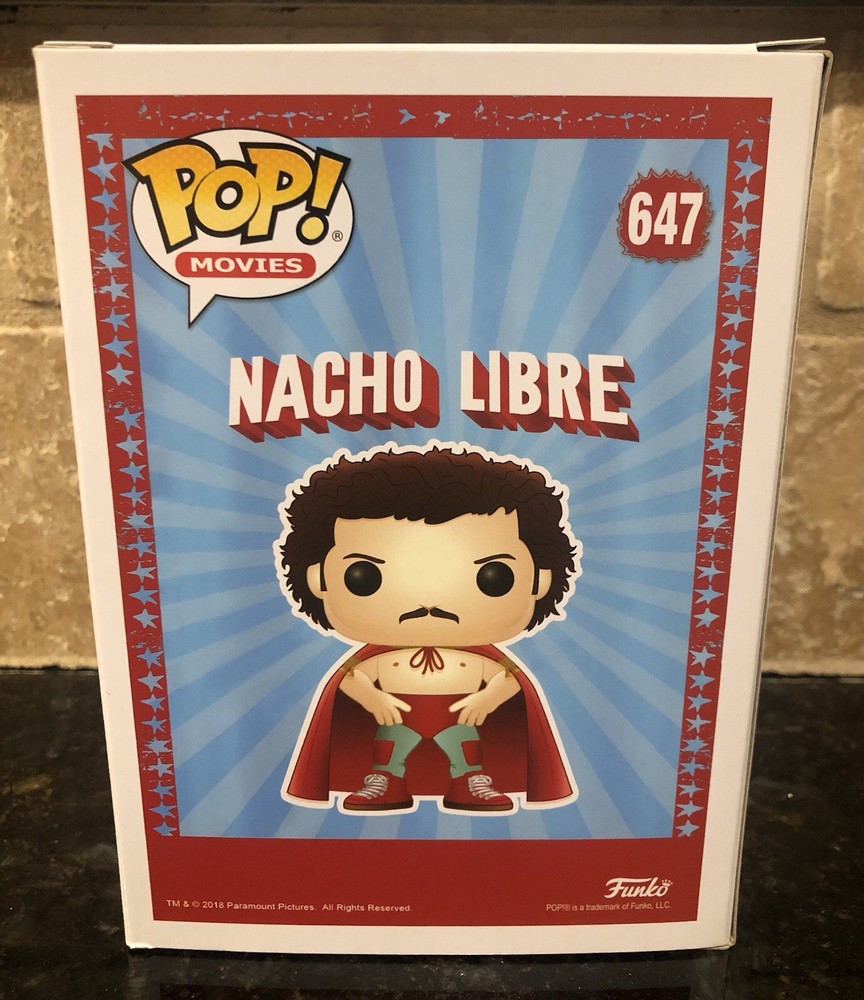 NEW 2018 Funko POP! - Nacho Libre #647