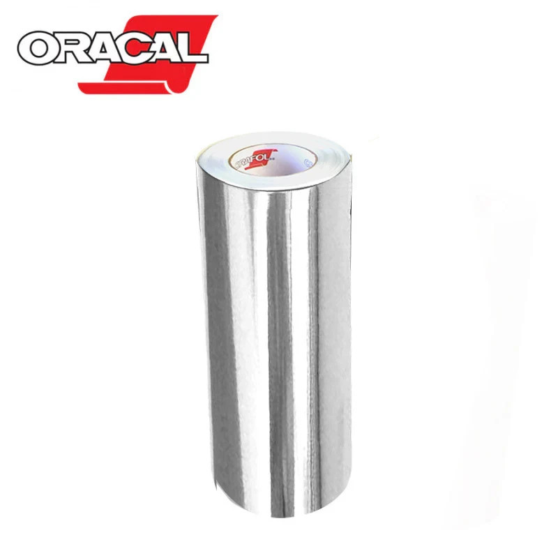 Oracal 351 Metallized Chrome Mirror 12" Roll **FREE SHIPPING**