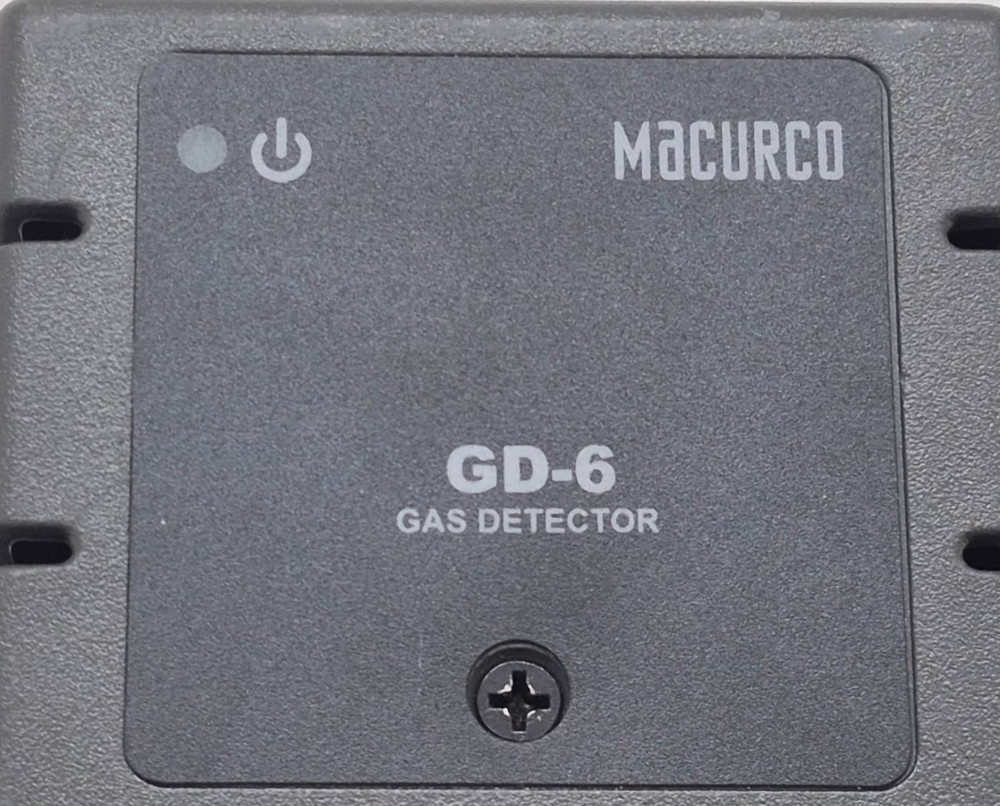 Macurco CD-6 Fixed Gas Detector W/ Mounting Plate - Gray