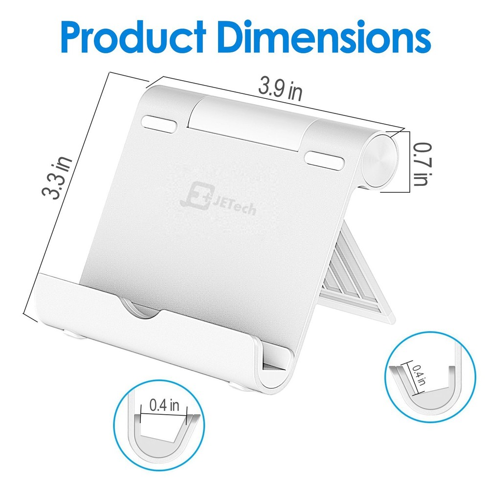 Tablet Stand Adjustable, Tablet Holder for 4 - 13 Inch Tablet
