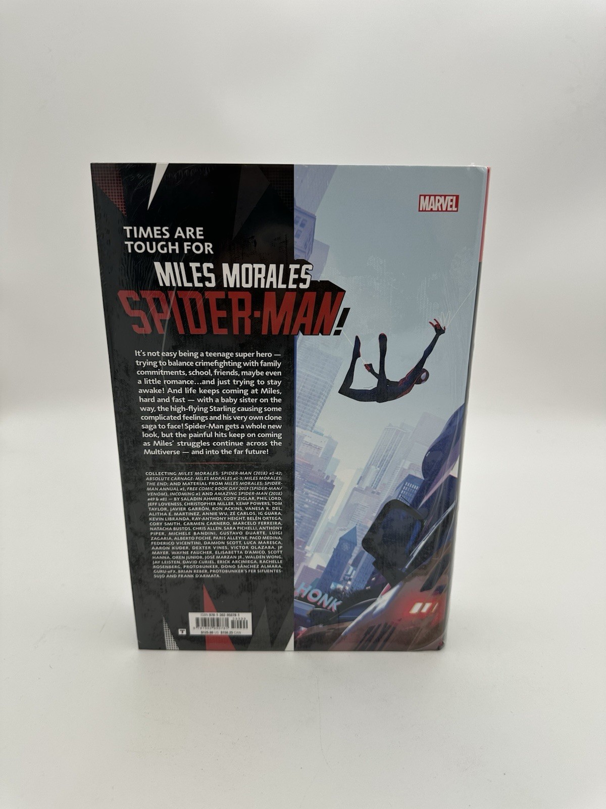 MILES MORALES: SPIDER-MAN BY SALADIN AHMED OMNIBUS HC SOUZA COVER