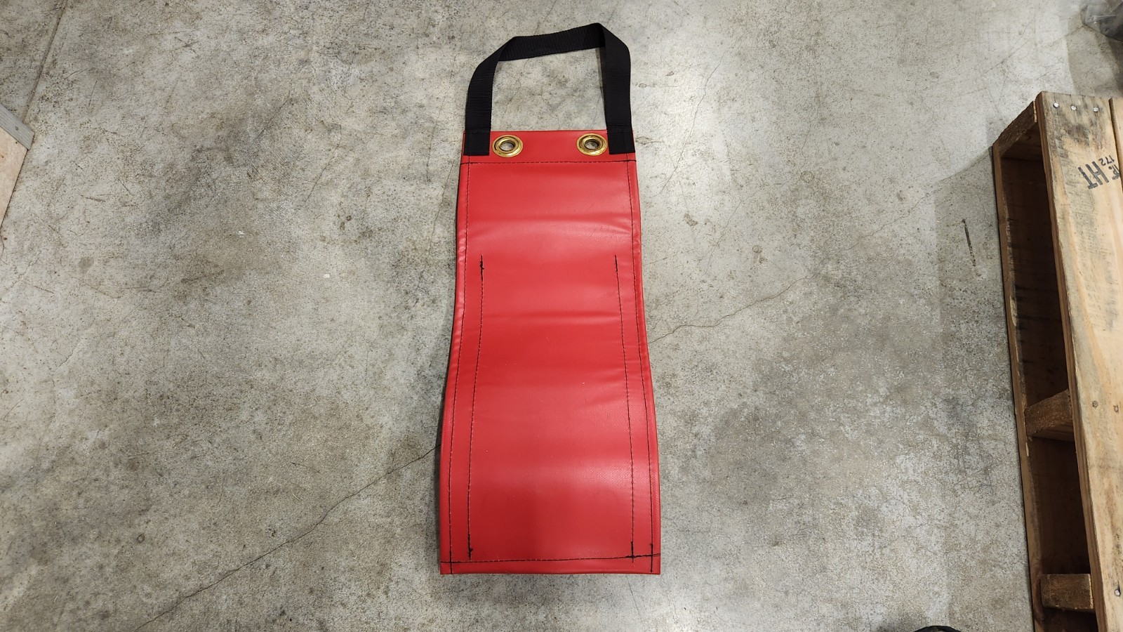 Burndy Estex 1861 Lineman Inline Crimper Compression RED Tool Holder Bag NEW USA