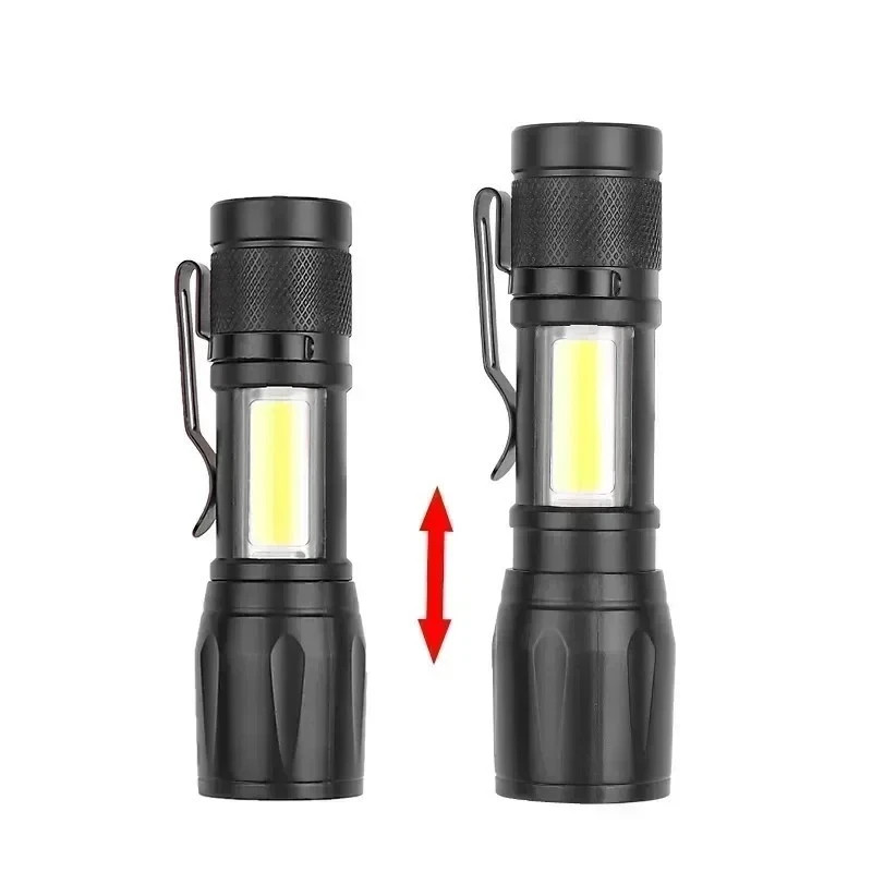 LED Tactical Flashlight Super Bright Mini USB Rechargeable Camping Flashlight US