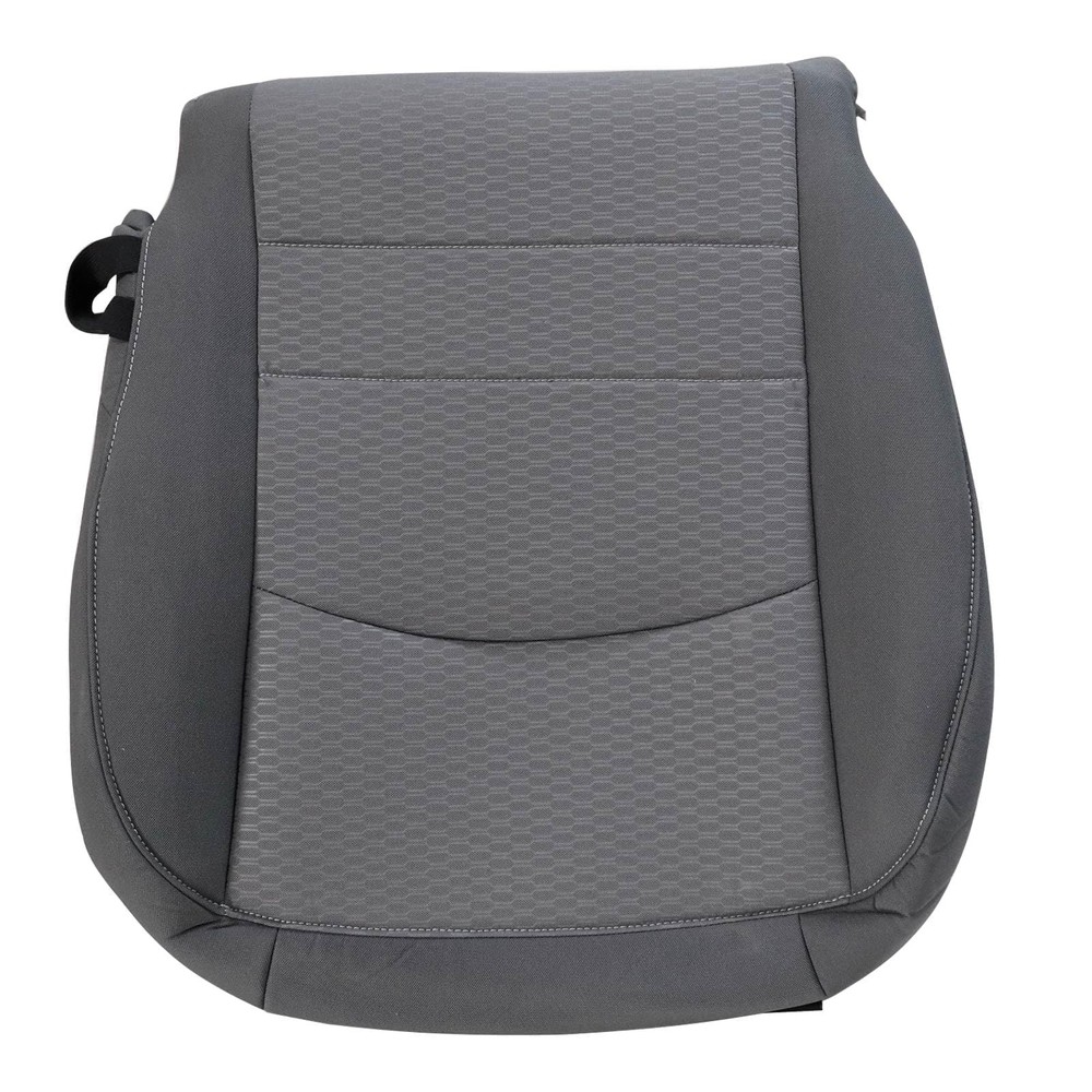 Cloth Driver Side Bottom Replacement Seat Cover(#X8) Gray Driver Bottom